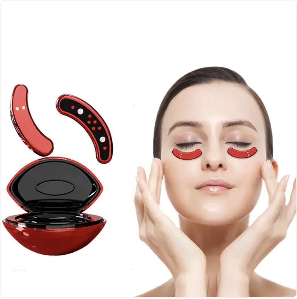 Eye Massager - Heated Vibration Beauty Tool for Dark Circles & Puffiness