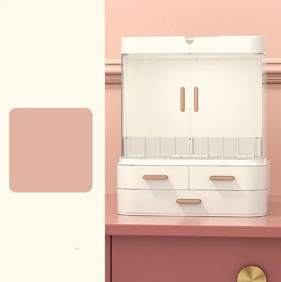 Desktop Organizer with Drawers - Elegant Storage Solution