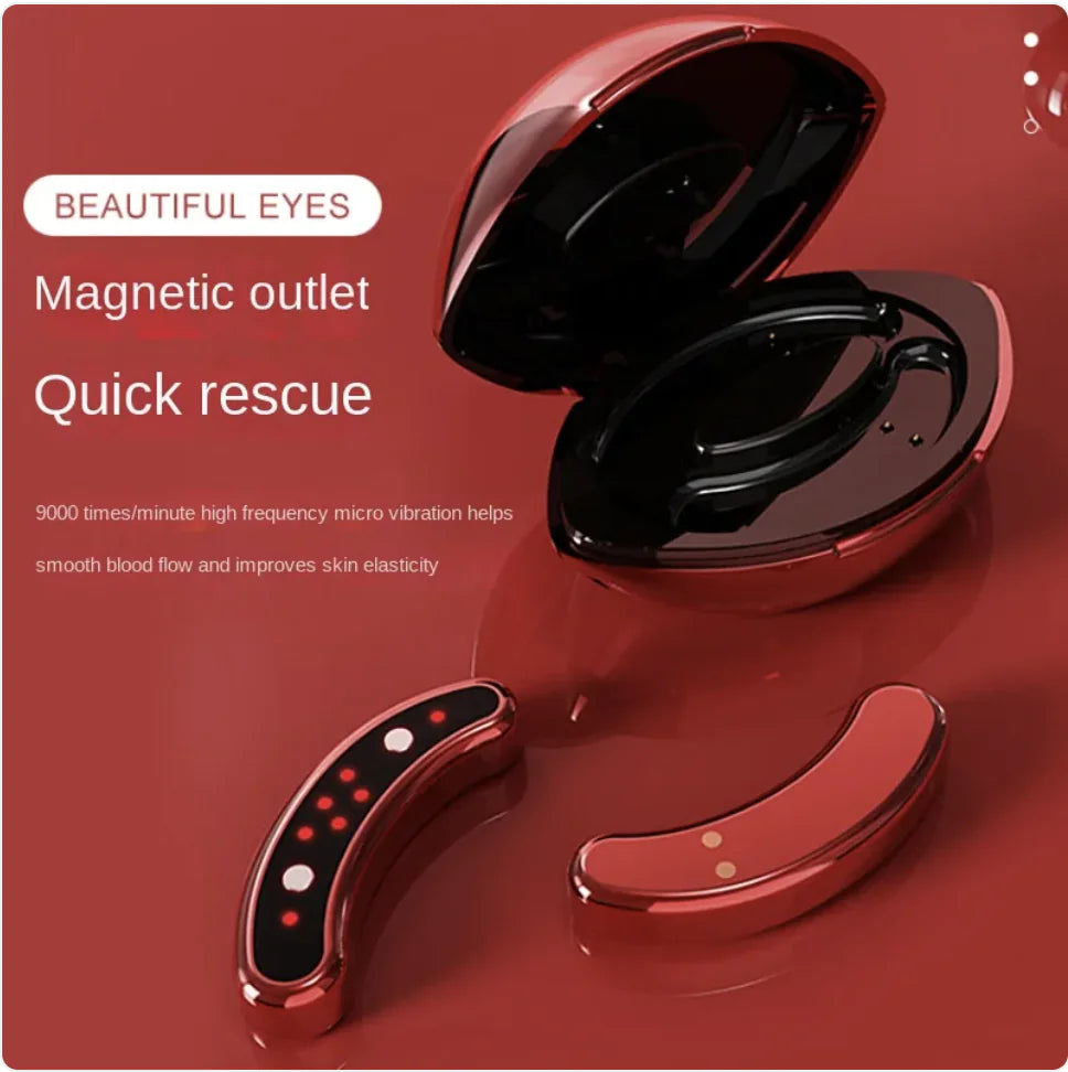 Eye Massager - Heated Vibration Beauty Tool for Dark Circles & Puffiness