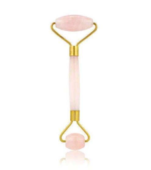 Jade Facial Roller & Gua Sha Set - Natural Stone Beauty Massager