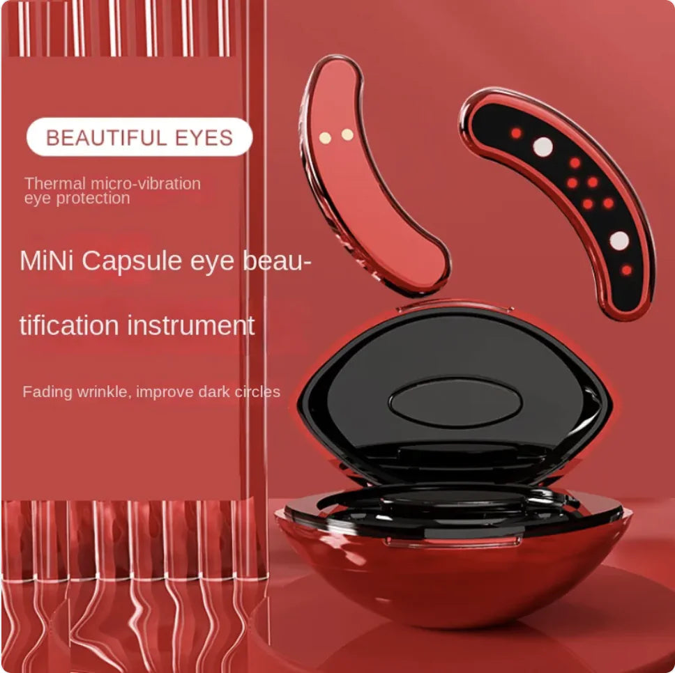 Eye Massager - Heated Vibration Beauty Tool for Dark Circles & Puffiness