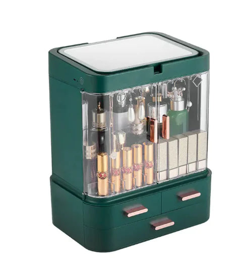 Desktop Organizer with Drawers - Jewelry & Makeup Storage for Vanity