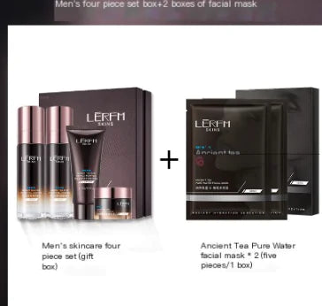 Lunifang Men's Skincare Set - 3-Step Hydration & Oil Control System