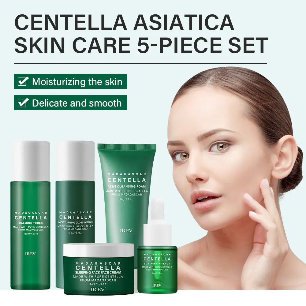 Snow Grass Centella Asiatica Skincare Set - Complete Care
