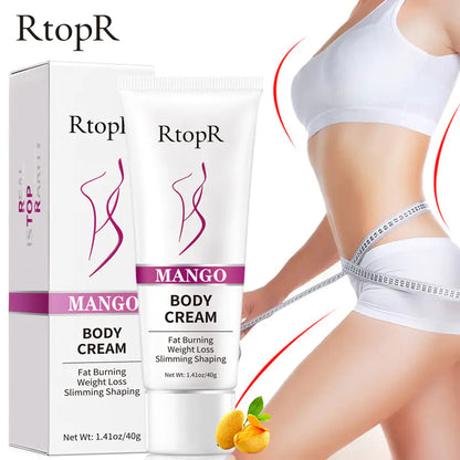 RtopR Mango Body Cream - Hydrating & Firming Tropical Moisturizer 40g
