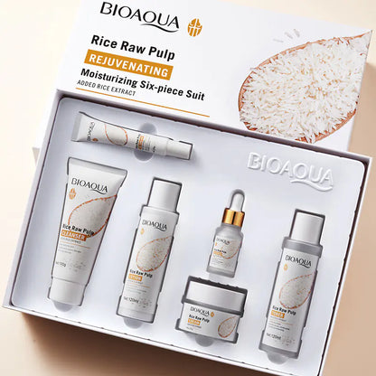 BIOAQUA Radiant Skin Hydration Set - 6-Piece Complete Skincare Collection