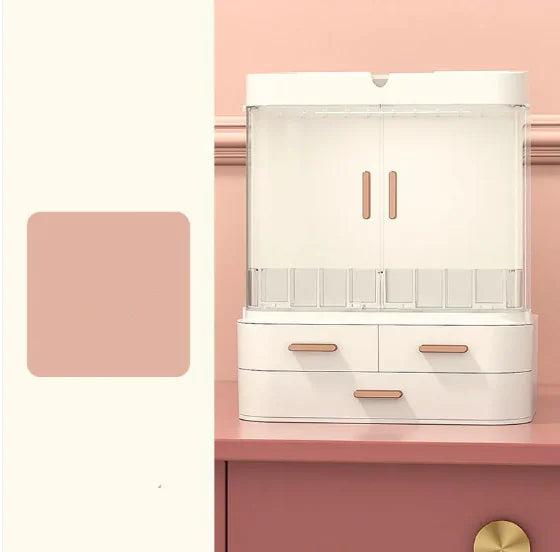 Desktop Organizer with Drawers - Elegant Storage Solution