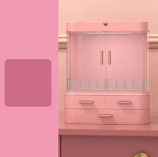 Desktop Organizer with Drawers - Elegant Storage Solution