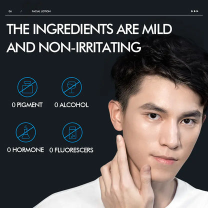 LAIKOU Men's Moisturizing Lotion - Lightweight Face & Body Hydration 80ml