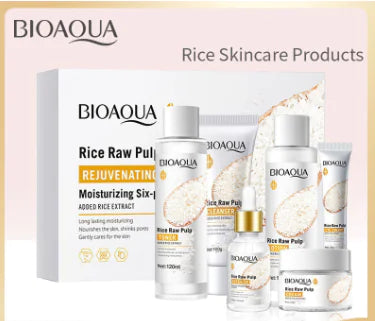 BIOAQUA Radiant Skin Hydration Set - 6-Piece Complete Skincare Collection