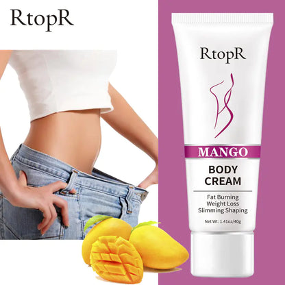 RtopR Mango Body Cream - Hydrating & Firming Tropical Moisturizer 40g