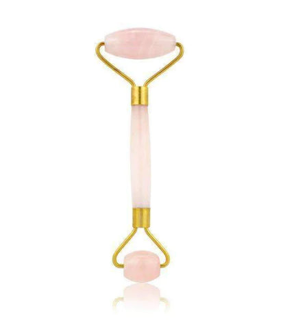 Jade Facial Roller & Gua Sha Set - Natural Stone Beauty Massager