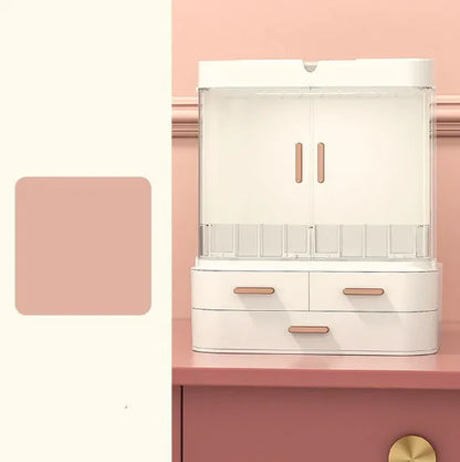 Desktop Organizer with Drawers - Jewelry & Makeup Storage for Vanity