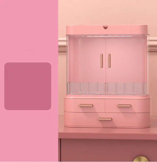 Desktop Organizer with Drawers - Elegant Storage Solution